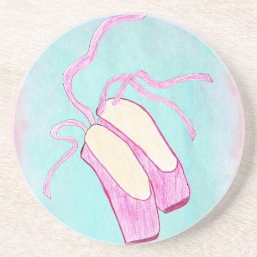 Beautiful Ballet Shoes Coasters