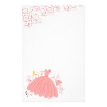 Beautiful, Beautiful Dress Custom Stationery