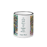 Beautiful Being  Tiffany Peacock Mug Fine Art