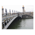 Beautiful Bridge in Paris, France Post Cards