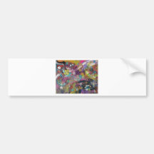 Beautiful Crow Wedding Bumper Stickers
