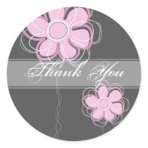 Beautiful Custom Floral Sticker