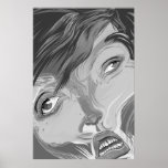 Beautiful Grey Poster