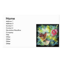Beautiful Hummingbird Business Card Templates