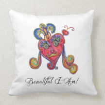Beautiful I Am! Pillow