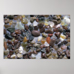 Beautiful Pebbles from Cronkhite, California Posters