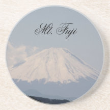 Beautiful Picture of Mt. Fuji in Japan Drink Coaster
