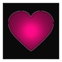 Beautiful Red Heart Photo Art