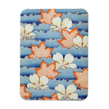 Beautiful Sakura Flower Art Flexible Magnets
