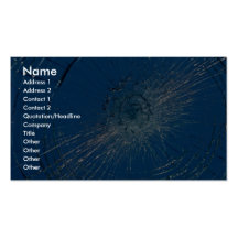 Beautiful Shattered glass Business Card Template
