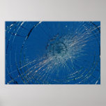Beautiful Shattered glass Poster