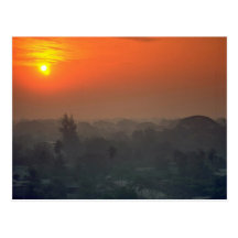 Beautiful Sunset: Bangkok, Thailand Post Card