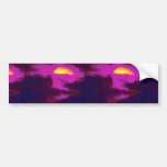 Beautiful Sunset: Hanoi, Vietnam Bumper Stickers