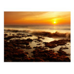 Beautiful sunset postcard