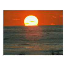 Beautiful Sunset: South Pacific, Tahiti Postcards