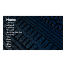 Beautiful Tire tread pattern Business Card