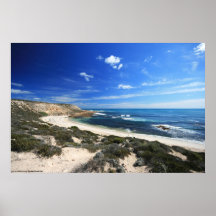 Beautiful Wild Coastline Poster