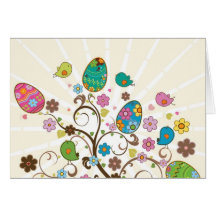 Beautifull East Eggs Design! Greeting Cards