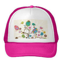 Beautifull East Eggs Design! Mesh Hats