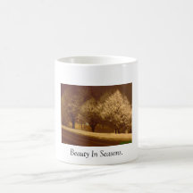 Beauty In Seasons. Coffee Mug