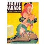 Beauty Parade Pinup Post Card