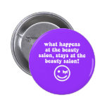 Beauty salon button