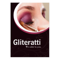 Beauty Salon Makeup Artist Business Card business cards