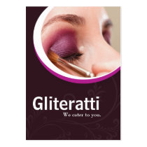 Beauty Salon Makeup Artist Business Card business cards