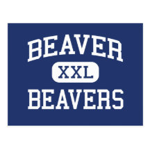 Beaver - Beavers - High School - Beaver Utah Postcard
