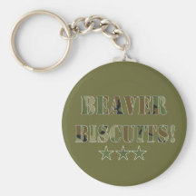 Beaver Biscuits Keychains