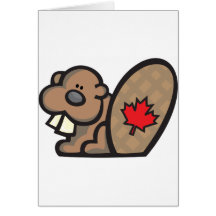 Beaver canada card