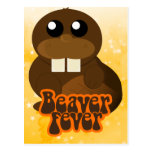 Beaver Fever Postcard