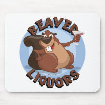 Beaver Liquors Mousepads