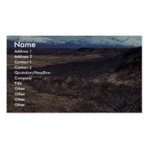 Becharof Refuge Scenic Business Card Template