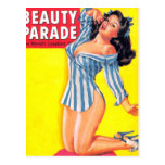 Bedtime Pinup Post Card