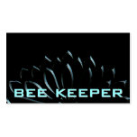 Bee Keeper Dark Ornament Business Card Template