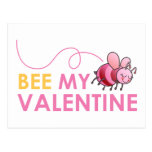 Bee My Valentine Post Cards