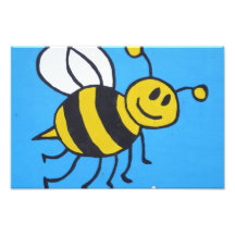 Bee painting art photo