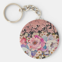 Bee playland Yellow flowers Key Chain