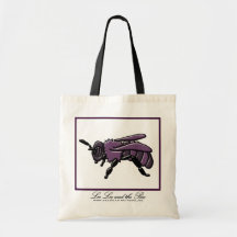 Bee, shopping bag