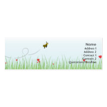 Bee - Skinny Business Card Template