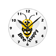 Bee Wall Clock