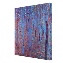 Beech Forest by Gustav Klimt Gallery Wrapped Canvas