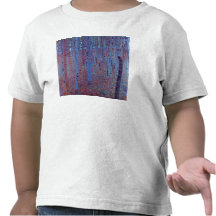 Beech Forest by Gustav Klimt Tshirt