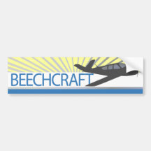 Beechcraft Bumper Sticker