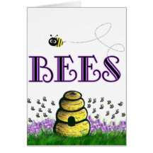 BEEEEEs Greeting Cards