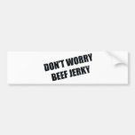 BEEF JERKY BUMPER STICKER