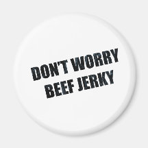 BEEF JERKY REFRIGERATOR MAGNETS