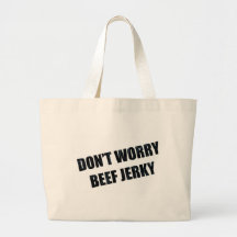 BEEF JERKY TOTE BAGS