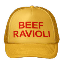 Beef Ravioli Trucker Hat hats